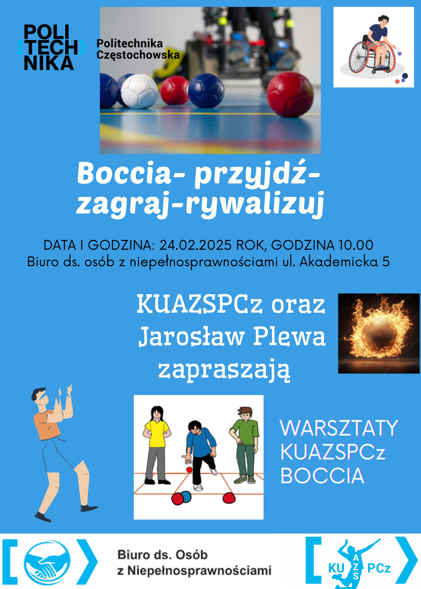 Boccia plakat