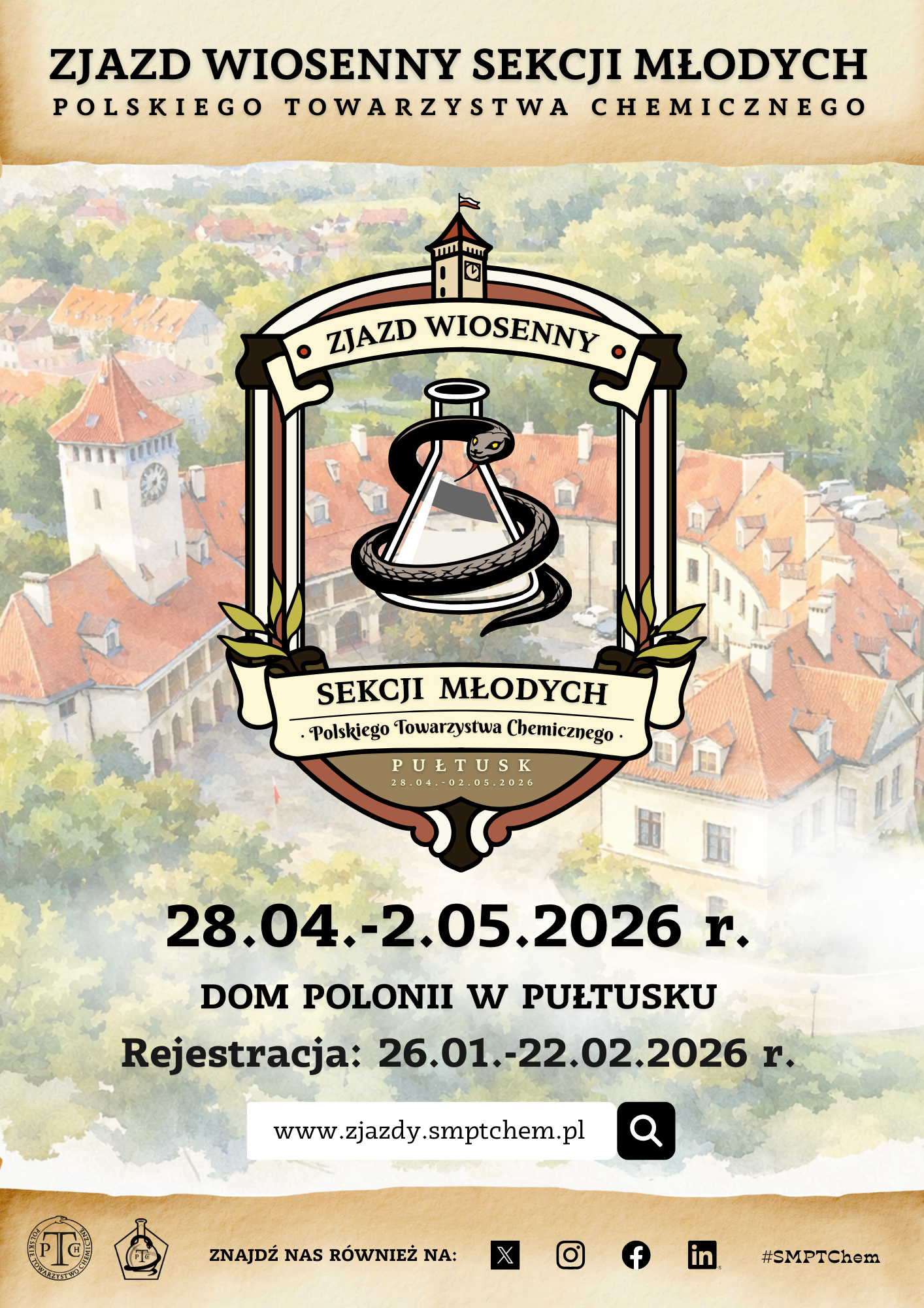 Zjazd Wiosenny Sekcji Młodych Polskiego Towarzystwa Chemicznego 2026
