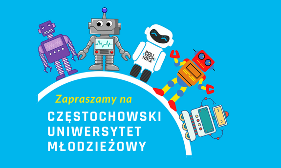 Częstochowski Uniwersytet Młodzieżowy baner