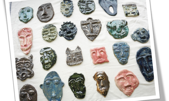 Warsztaty ceramiczne pod hasłem: Twarz, a może maska, co kryjemy w sobie?