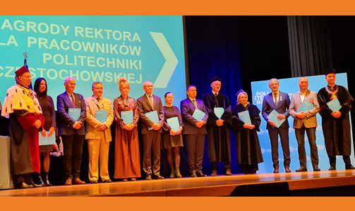 Uroczysta ceremonia wręczenia nagród i odznaczeń na Politechnice Częstochowskiej