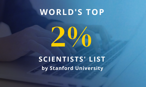 Naukowcy z naszego Wydziału w prestiżowym gronie 2% Najbardziej Wpływowych Naukowców Świata!