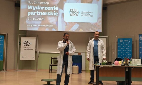 Noc Innowacji 2025 - pokazy Fizyka wok&oacute;ł nas