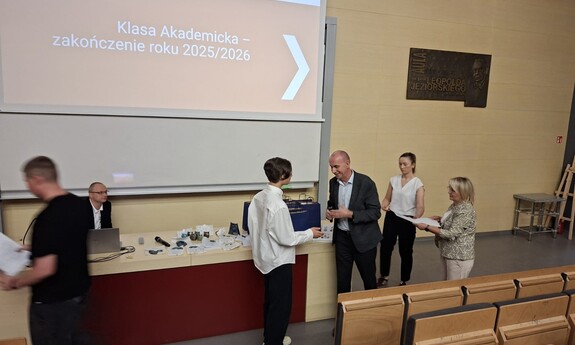Uroczyste zakończenie roku akademickiego Klas Akademickich WIPiTM
