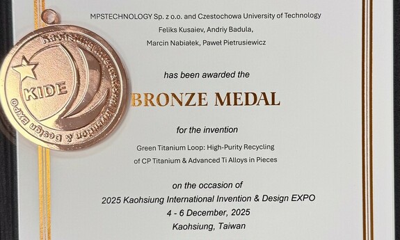 Medale i odznaczenia KIDE 2025Medale i odznaczenia KIDE 2025