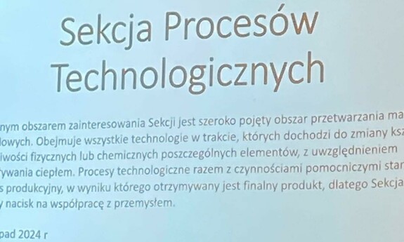 Spotkanie członków Sekcji Procesów Technologicznych Komitetu Metalurgii PAN